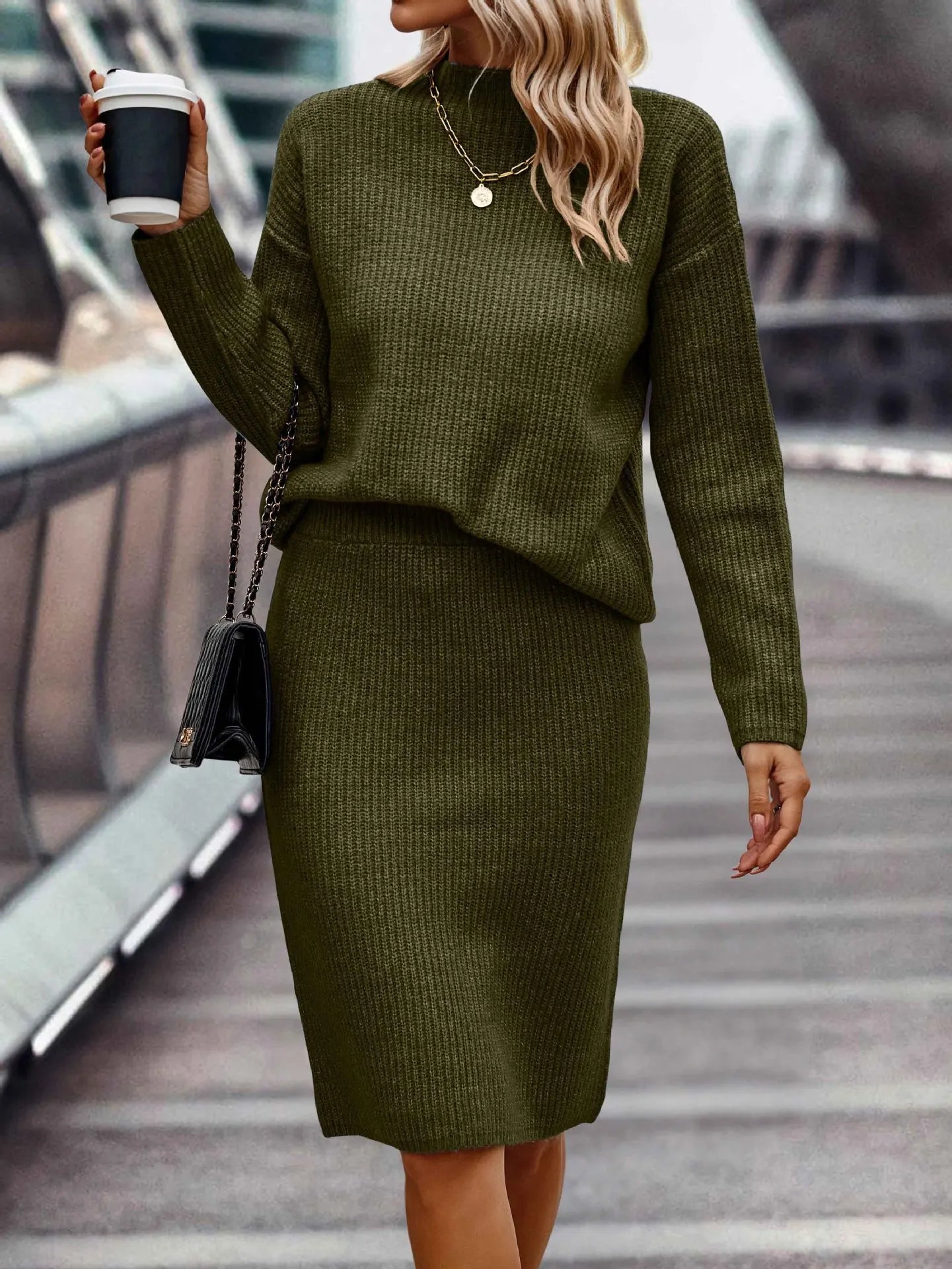 Teli | 2-Teiliges Set aus Pullover und Rock