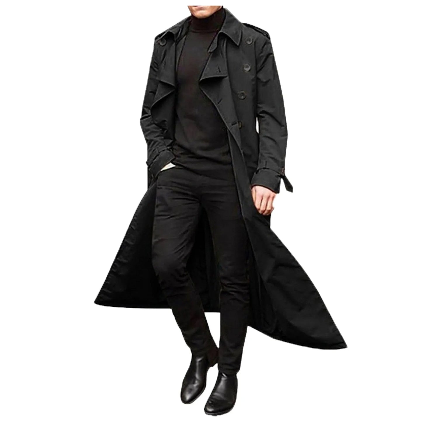 Niba | Lässiger modischer Herren Trenchcoat