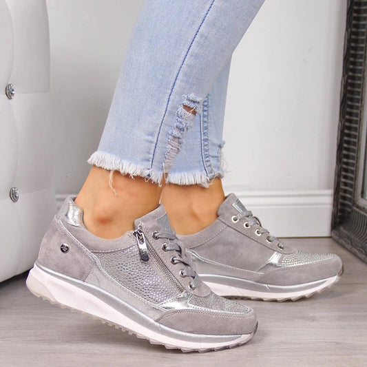 Damen Freizeitschuhe | Orthopädische Komfort-Sneaker | Atmungsaktiv & Rutschfest