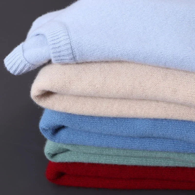 Herren Kaschmir Pullover | Weicher Feinstrick | Klassisch & Wärmend
