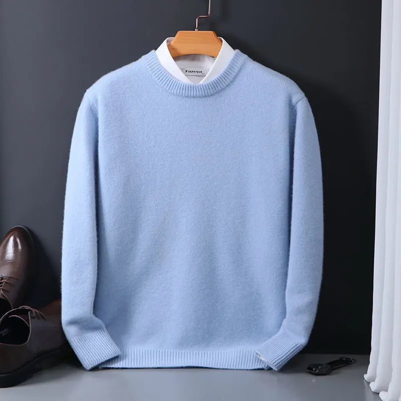Herren Kaschmir Pullover | Weicher Feinstrick | Klassisch & Wärmend