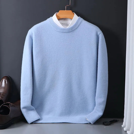 Herren Kaschmir Pullover | Weicher Feinstrick | Klassisch & Wärmend