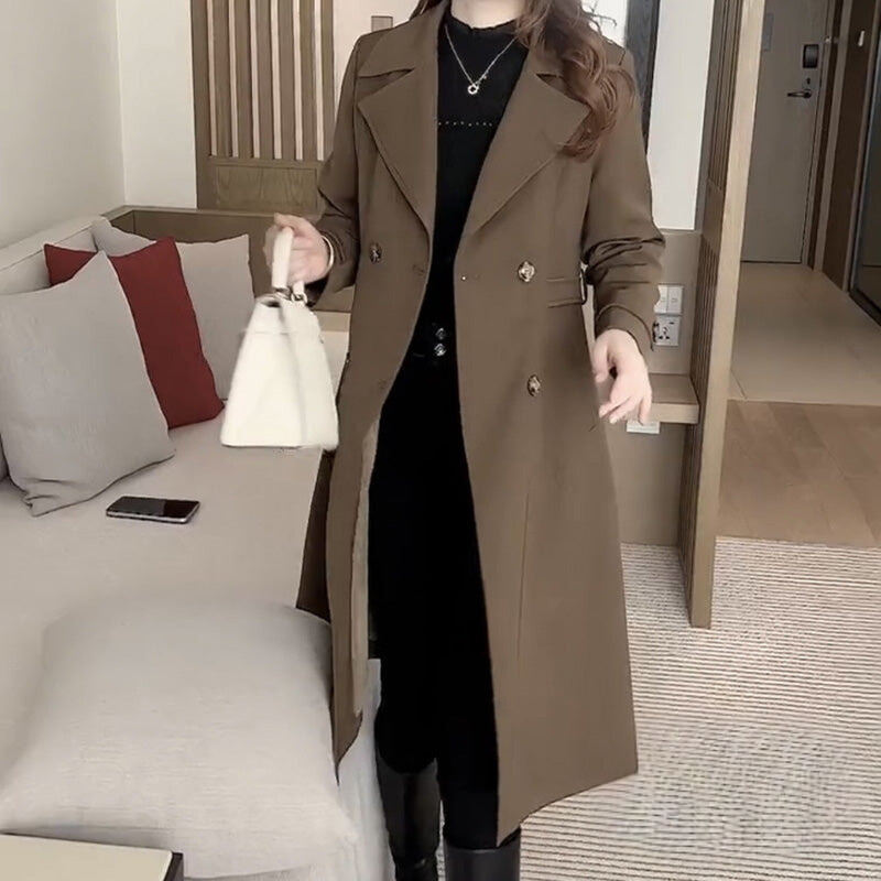 Dapie | Luxuriöser Trenchcoat aus Wolle