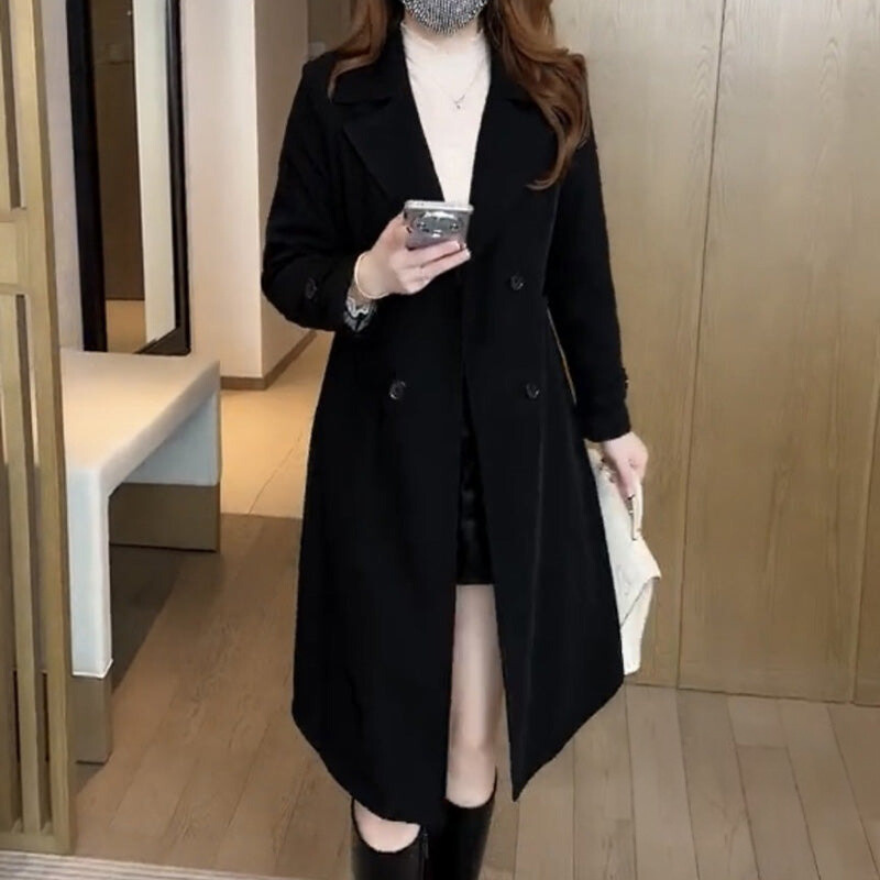 Dapie | Luxuriöser Trenchcoat aus Wolle