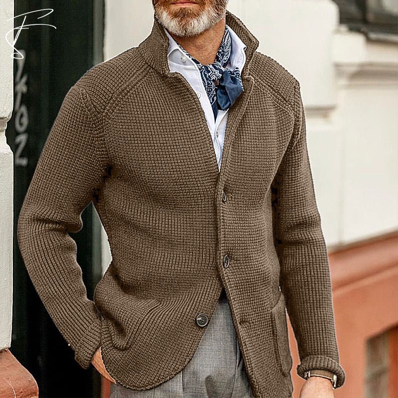 Eiro | Cardigan strutturato senza tempo per uomini