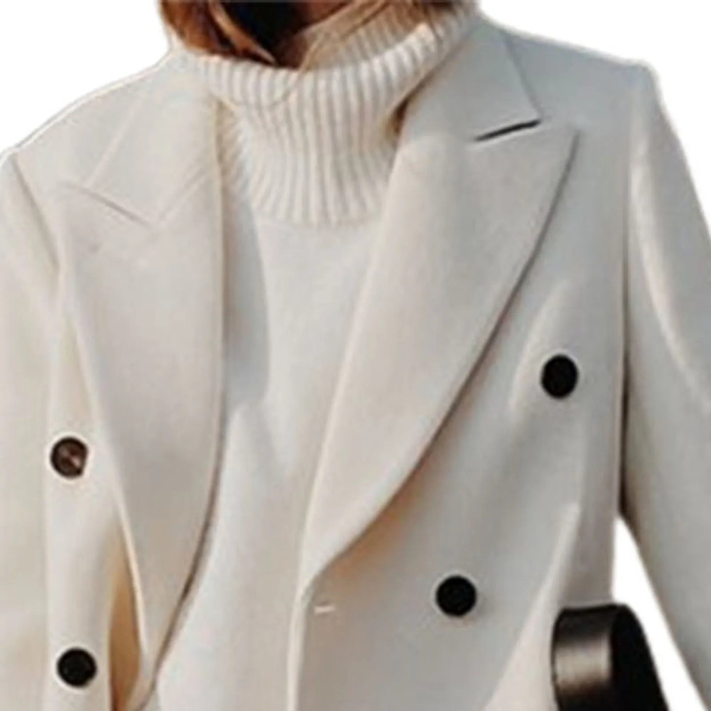 Lysithe | Eleganter Wollmantel für Damen
