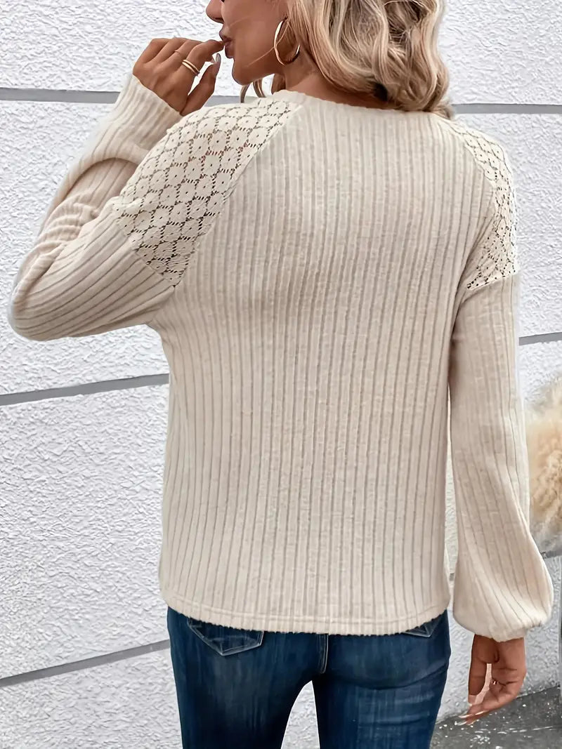 Nicco | Pullover mit langen Ärmeln und Rundhalsausschnitt