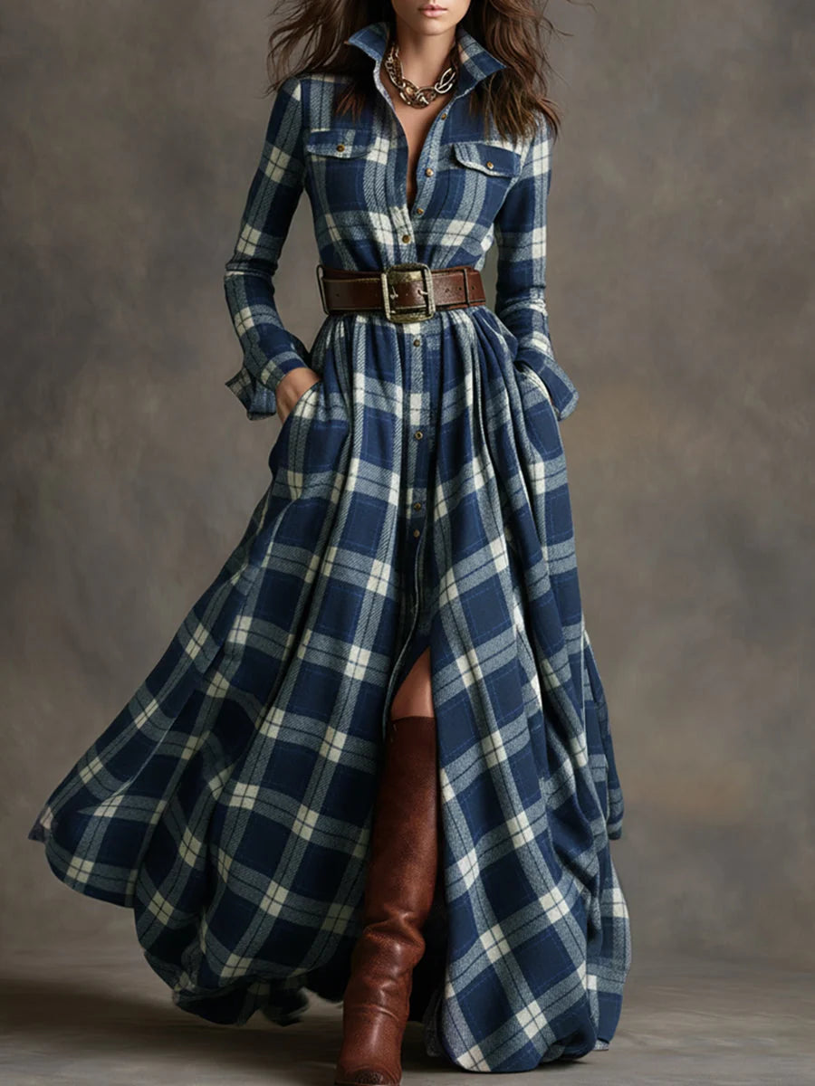 Evelyn™ - Klassisches, elegantes Hemdkleid