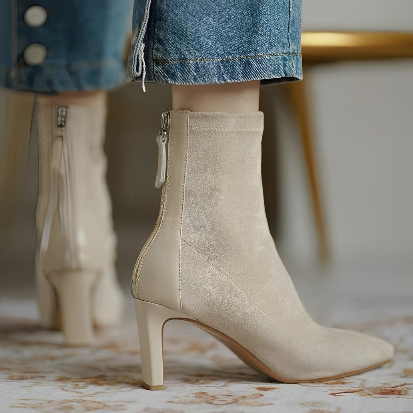 Sapphira | Hohe Absatz Stiefel