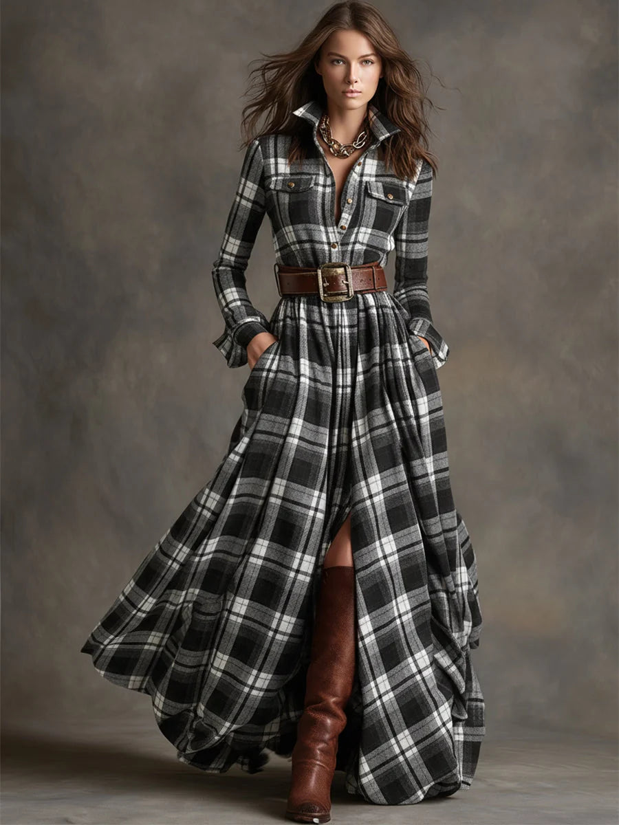 Evelyn™ - Klassisches, elegantes Hemdkleid