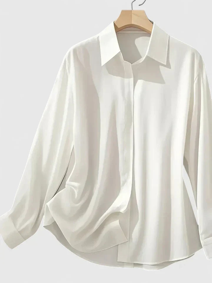 Ellen™ - Elegantes Button-Down-Oberteil