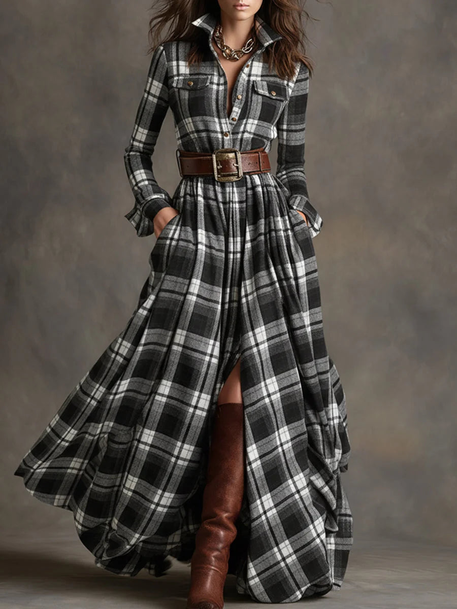 Evelyn™ - Klassisches, elegantes Hemdkleid