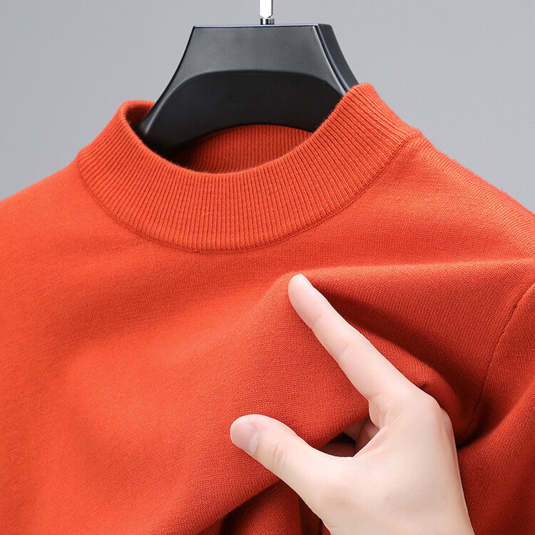 Sian | Kaschmir-Sweater mit geripptem Saum