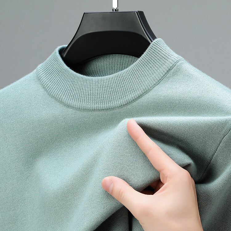 Sian | Kaschmir-Sweater mit geripptem Saum