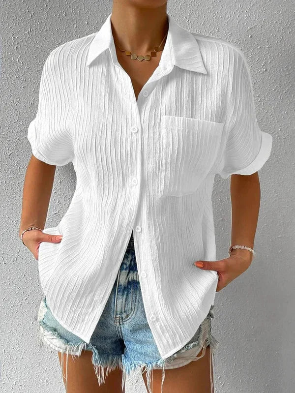 Desiire | Modernes, stilvolles Damenshirt mit Tasche