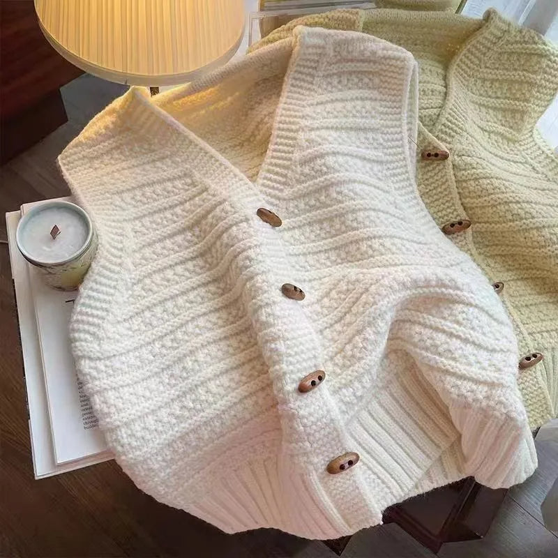 Filomena | Cardigan senza maniche
