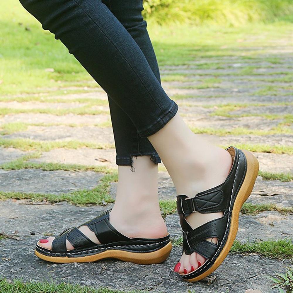 Rickta  |  Hochwertig Orthopädische Sandalen mit offener Zehe