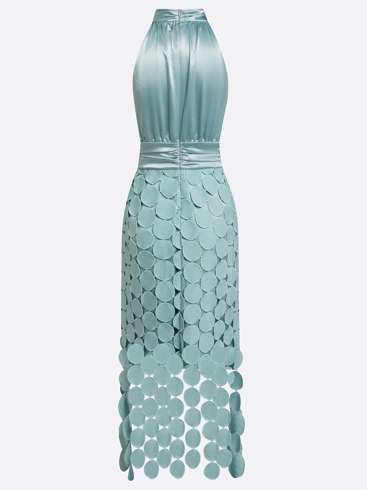 Céline | Damen Halter Midi Kleid