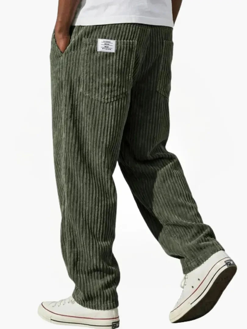 Herren Weite Hose mit Taschen