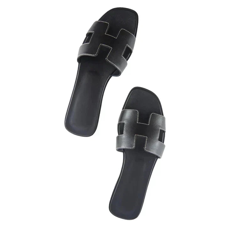 Celene | Luxuriöse Flache Sandale | Unisex