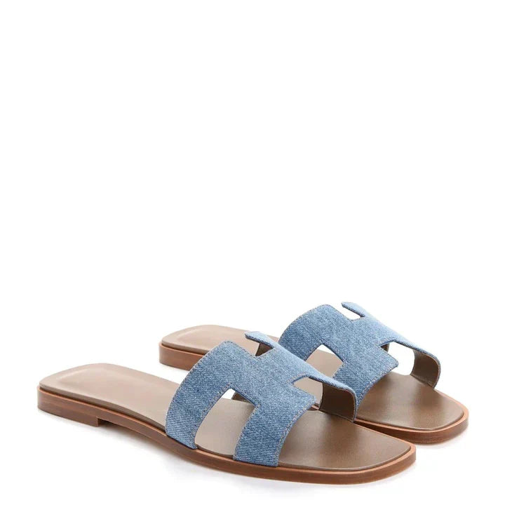 Celene | Luxuriöse Flache Sandale | Unisex