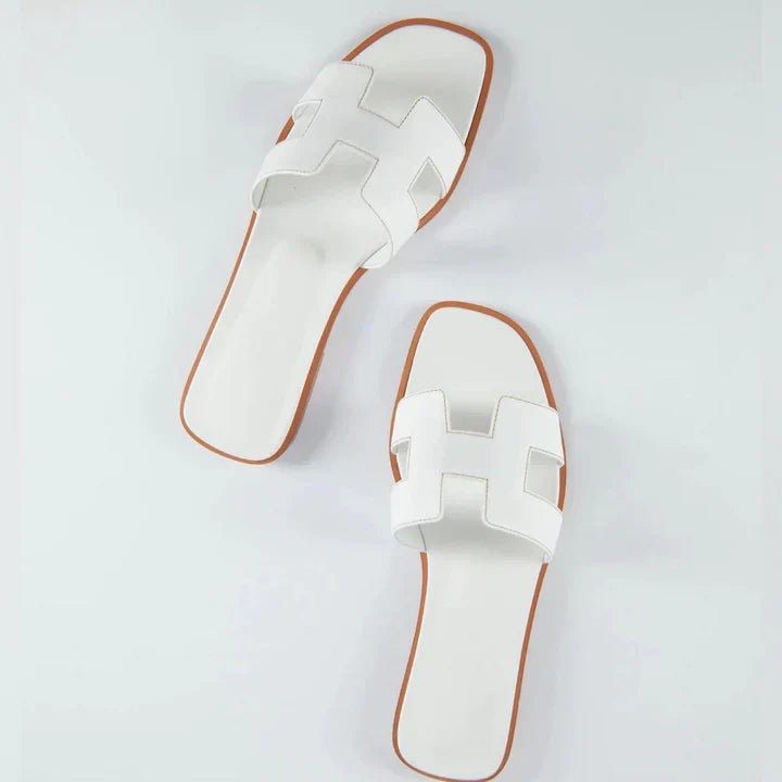 Celene | Luxuriöse Flache Sandale | Unisex