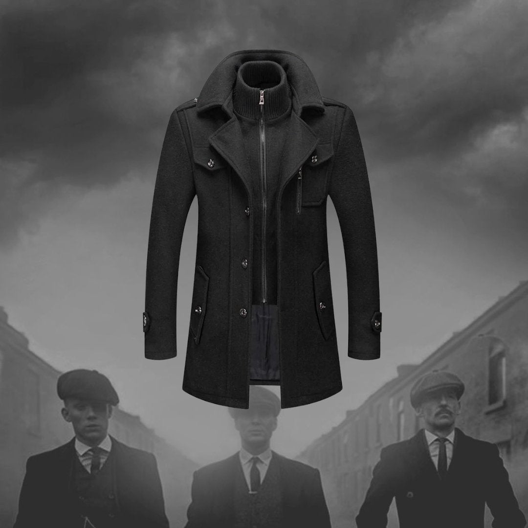 Herren Zweiteiliger Mantel | Eleganter Übergangsmantel | Zeitlos & Vielseitig