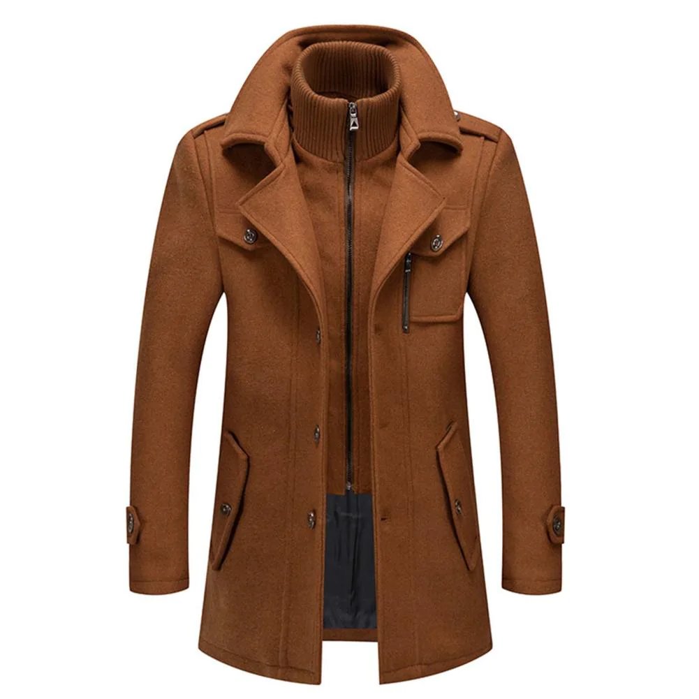Herren Zweiteiliger Mantel | Eleganter Übergangsmantel | Zeitlos & Vielseitig