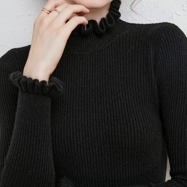 Damen Rollkragenpullover | Klassisch | Ultrazarte Feinstrick-Qualität Kaschmir