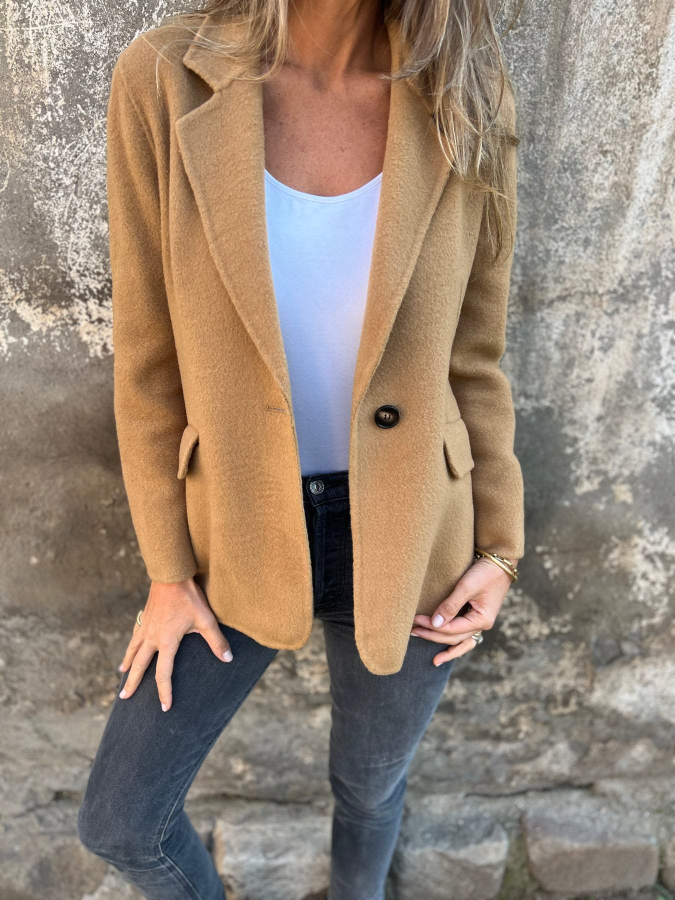 Nyomi | Ein-Knopf-Blazer
