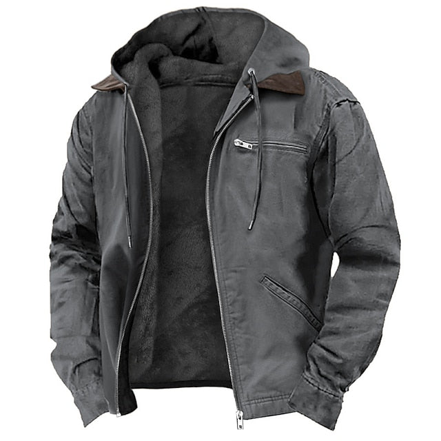 Owenn | Giacca outdoor moderna per uomo con cappuccio e cordino