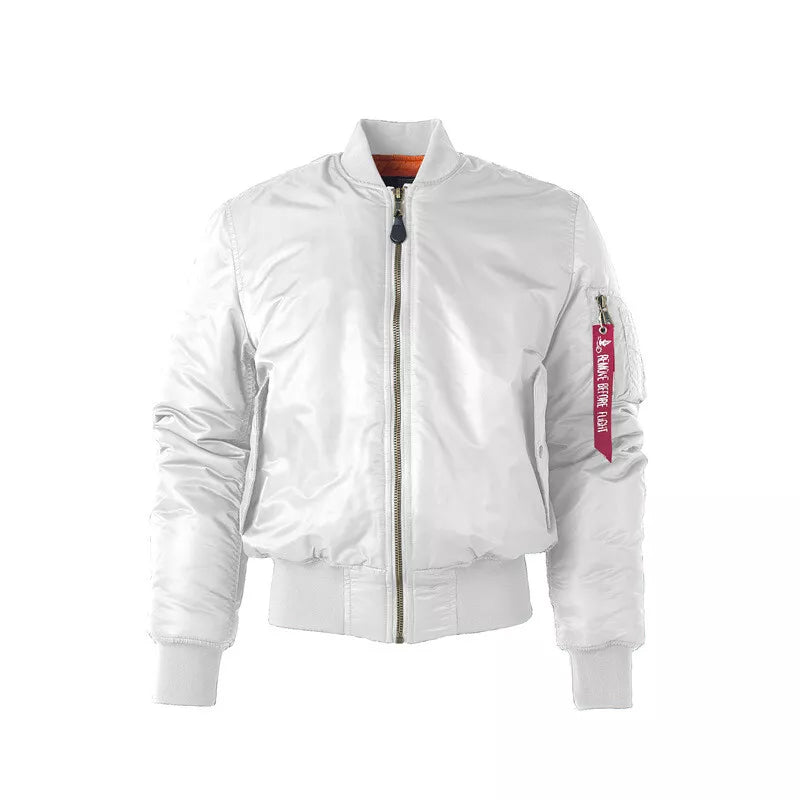 Azemar | Hochwertige Unisex Bomberjacke mit Reißverschluss