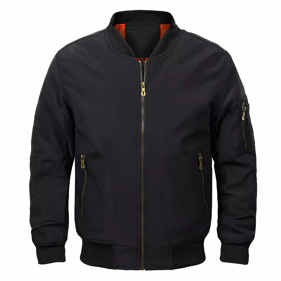 Amadeus | Herren Piloten-Bomberjacke – Stil und Komfort für jeden Tag