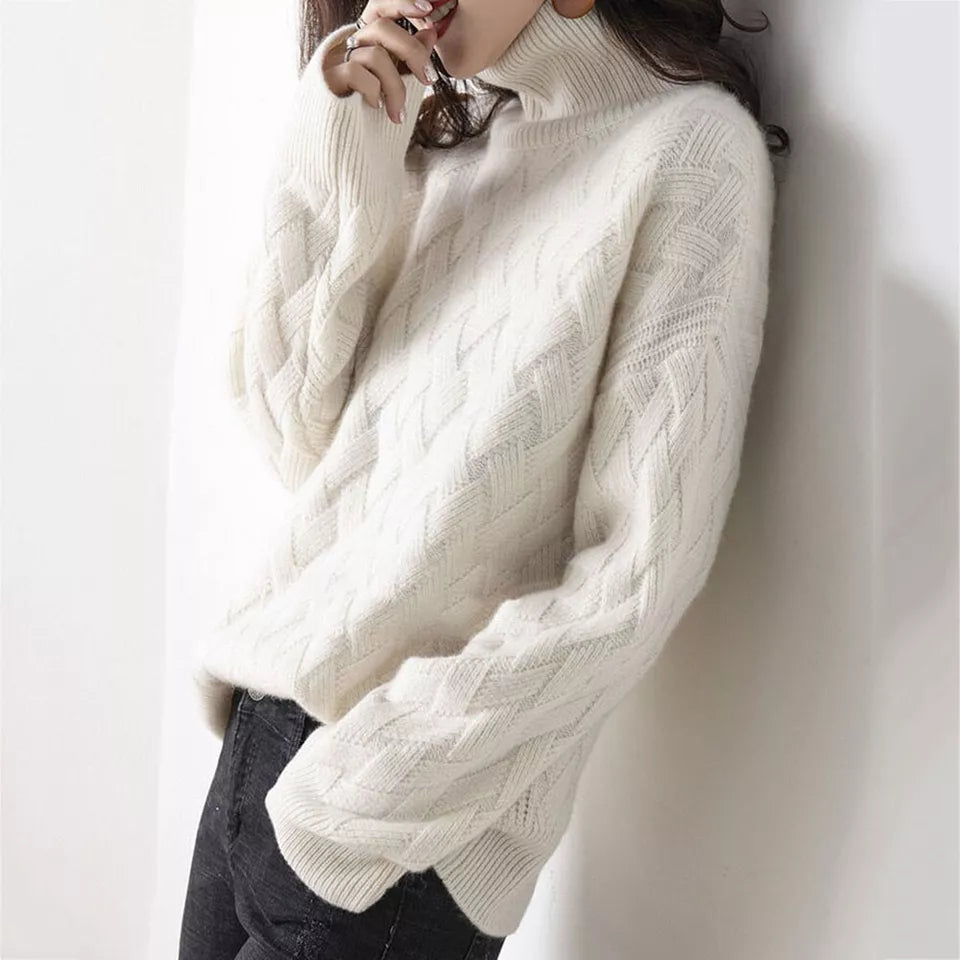 Damen Pullover | Klassisches Design | Ultrazarte Feinstrick-Qualität