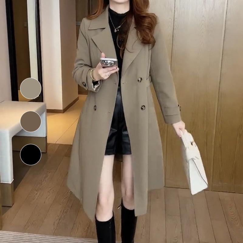 Dapie | Luxuriöser Trenchcoat aus Wolle