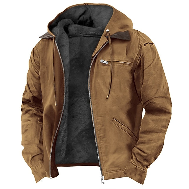 Owenn | Giacca outdoor moderna per uomo con cappuccio e cordino